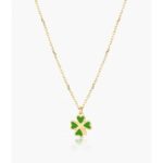 Collana Le bebè Primegioie Quadrifoglio