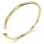 Bracciale Rigido Swarovski Dextera Dorato - immagine 3