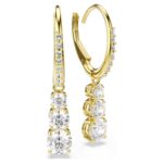 Orecchini Swarovski Stilla Attract Trilogy Round - immagine 2