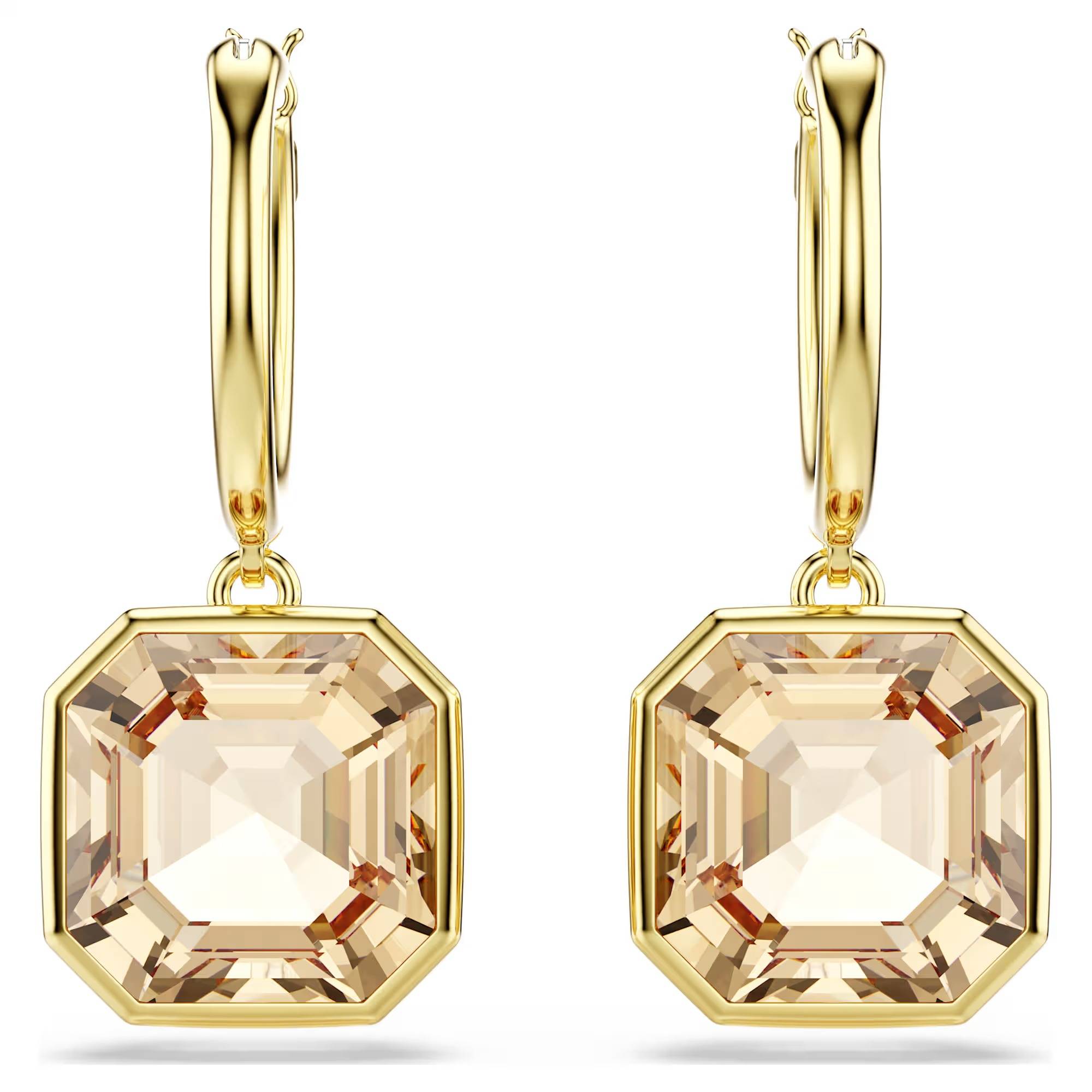 46802 Orecchini Swarovski Millennia Dorati - immagine 1