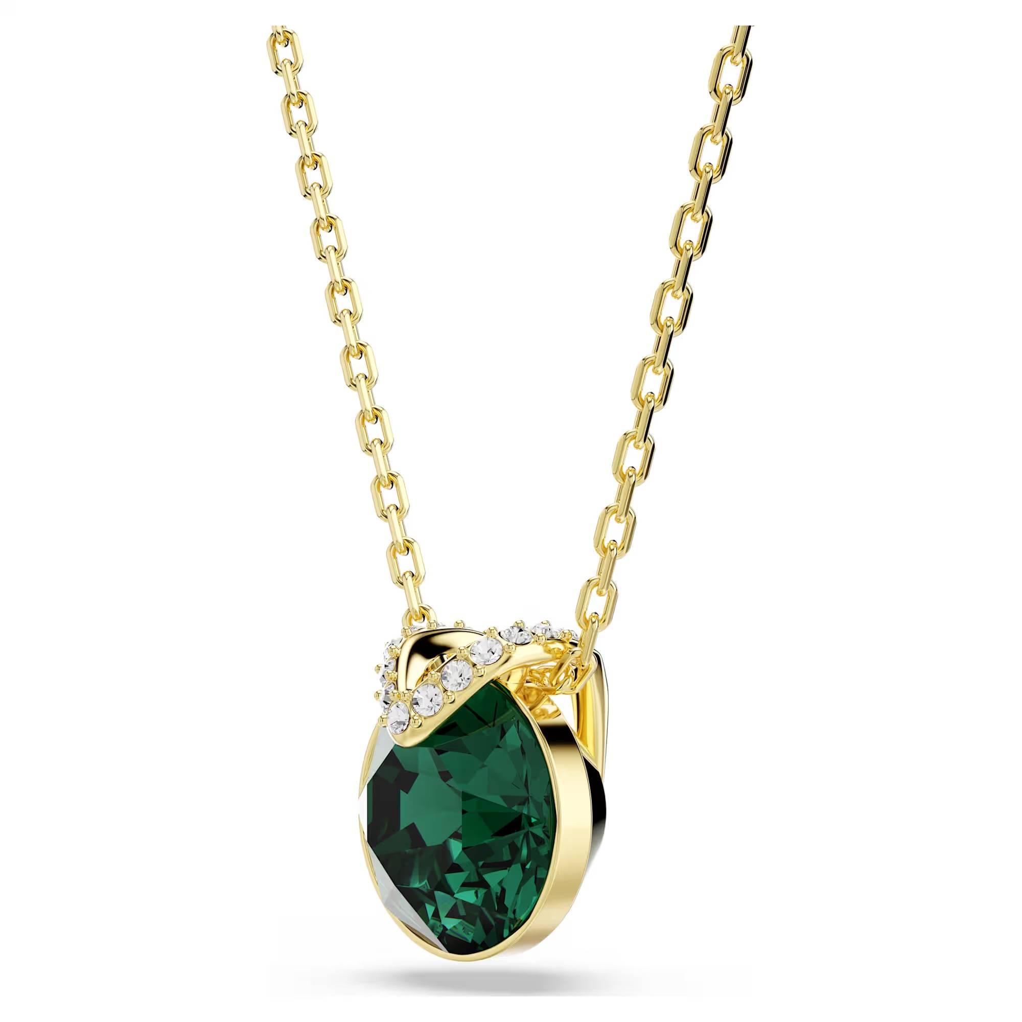 46863 Collana Swarovski Bella V Verde - immagine 1