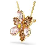 Collana e Spilla Swarovski Idyllia Fiore Pendente - immagine 3
