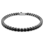 Bracciale Swarovski Matrix Tennis Nero L - immagine 2