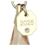 Cristallo Swarovski Decorazione Festive Oro Annual Edition 2025 - immagine 3