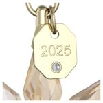 Cristallo Swarovski Decorazione 3D Festive Oro Annual edition 2025 - immagine 2