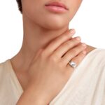 Anello Dodo Sigillo Argento e Diamante - immagine 2