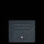 Porta Carte Montblanc Sartorial 6cc Tweed Blu - immagine 4