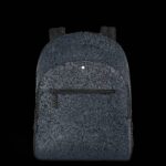 Zaino Montblanc Medio Sartorial Tweed Blu - immagine 2