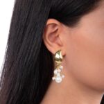 Orecchini Nivy Nara Con perle - immagine 2