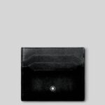 Set Penna a Sfera Pix Nera Custodia Montblanc Meisterstück 6 scomparti - immagine 2