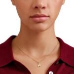 Ciondolo Dodo Stellina prezioso Oro Giallo 9kt e Diamante - immagine 2