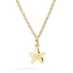 Ciondolo Dodo Stellina prezioso Oro Giallo 9kt e Diamante - immagine 3