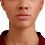 Orecchini Dodo Hoop Luna e Stellina Oro Giallo - immagine 3