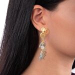 Orecchini Nivy Pendenti Cascata con Pietre preziose - immagine 2