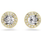 Set Collana Bracciale e Orecchini Swarovski Angelic Dorato - immagine 4