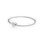 Bracciale Pandora Rigido Moments Con chiusura Cuore - immagine 2