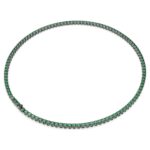 Collana Swarovski Matrix Tennis Verde M - immagine 2