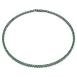 Collana Swarovski Matrix Tennis Verde M - immagine 3