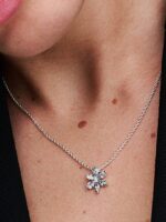 Collana Pendente Pandora Herbarium Fiore Luminoso - immagine 2
