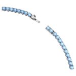 Collana Swarovski Matrix Tennis Blu M - immagine 3
