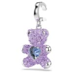 Charm Swarovski Idyllia Orsetto Viola - immagine 3