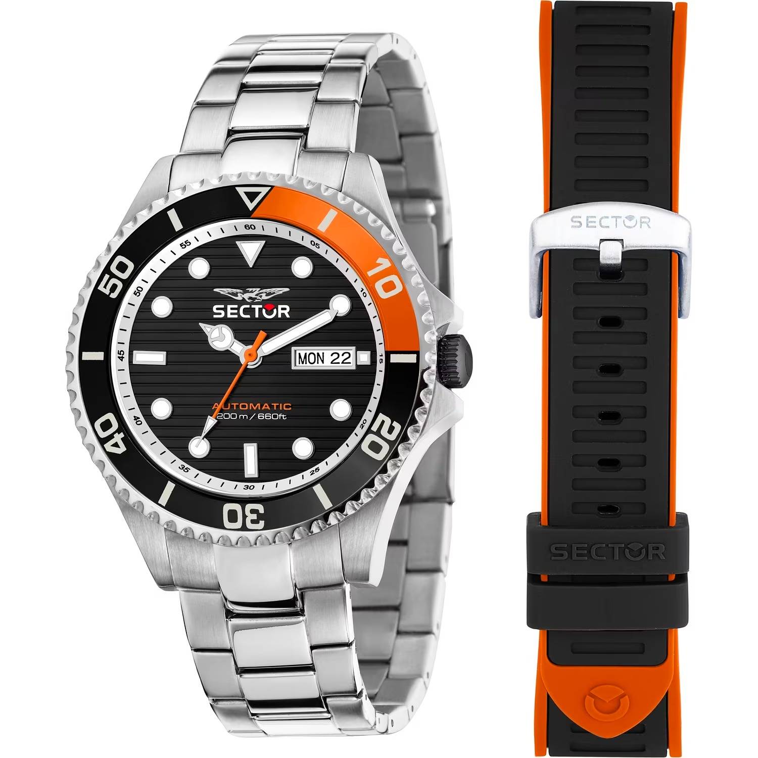 53943 Orologio Sector 230 Automatico Nero - immagine 1