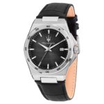 Orologio Maserati Velocità Slim Pelle Nera