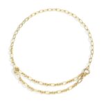 Collana DoDo Maglie Apribili Argento Dorato