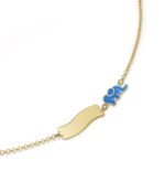 Bracciale Le bebè Primegioie Fortuna Elefante e Targhetta - immagine 2