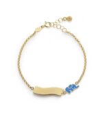 Bracciale Le bebè Primegioie Fortuna Elefante e Targhetta