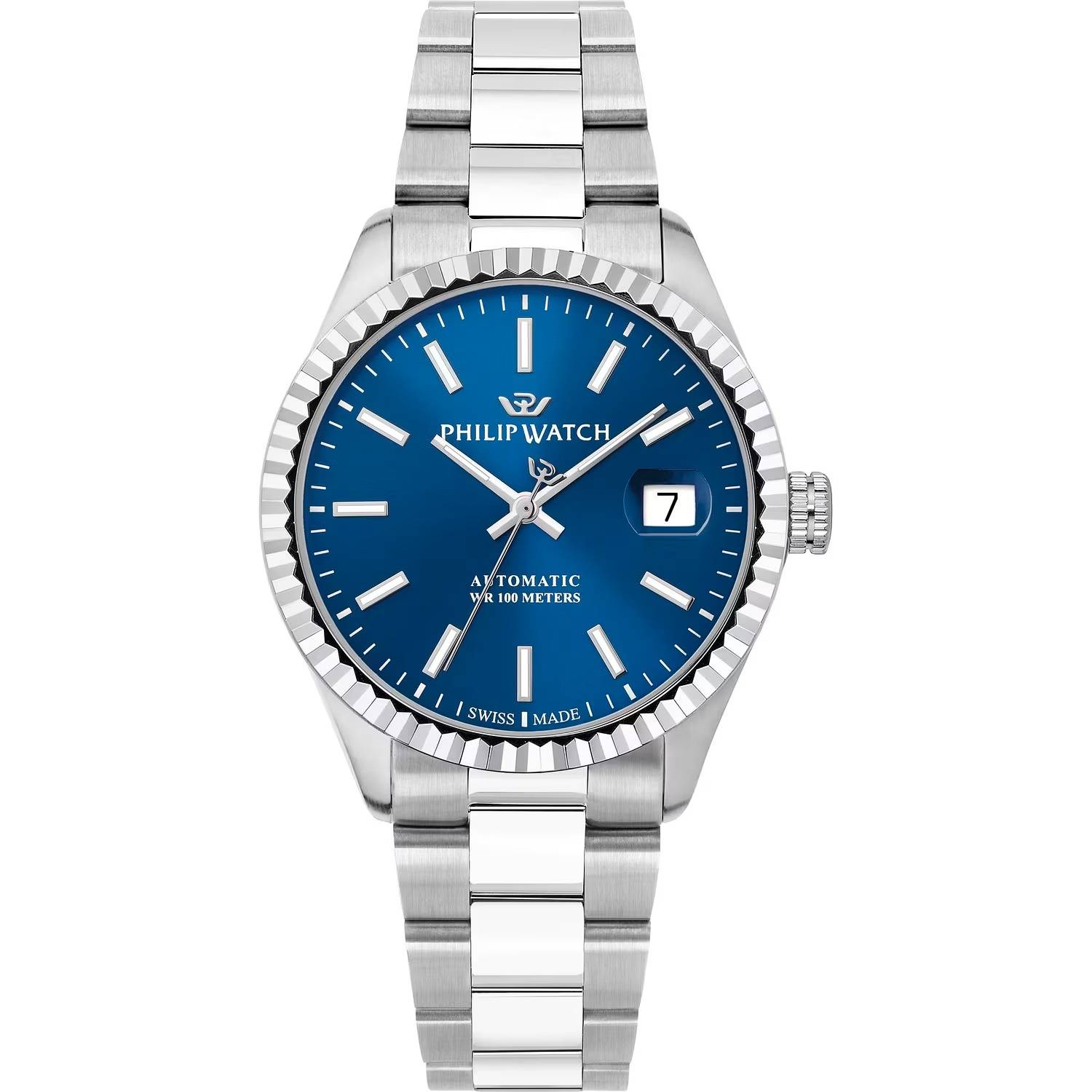 54520 Orologio Philip Watch Caribe Automatico Blu - immagine 1