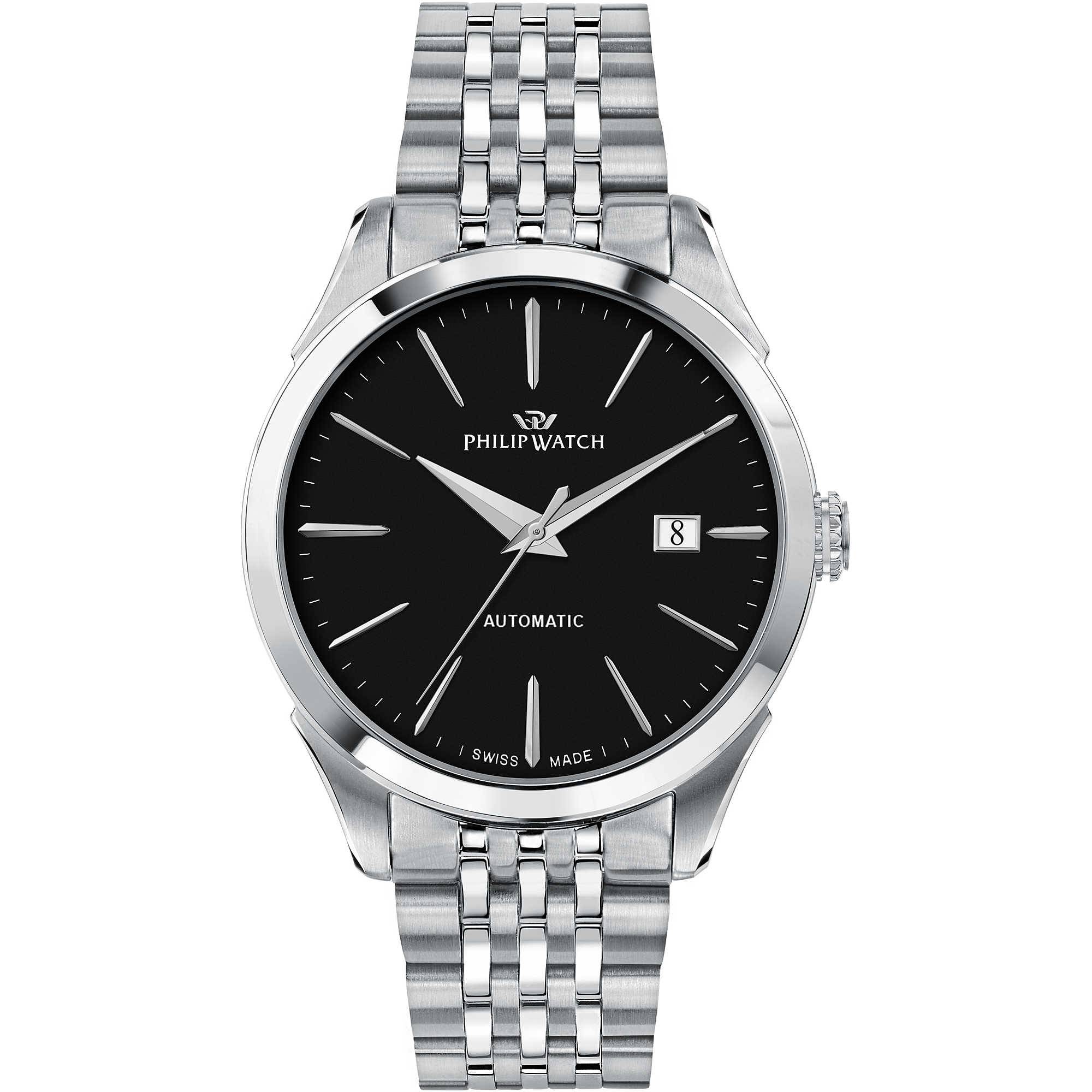 54536 Orologio Philip Watch Roma Nero Automatico - immagine 1