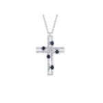 Collana Croce Bliss Via Lattea