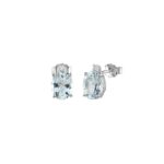 Orecchini Bliss Stephanie Acquamarina