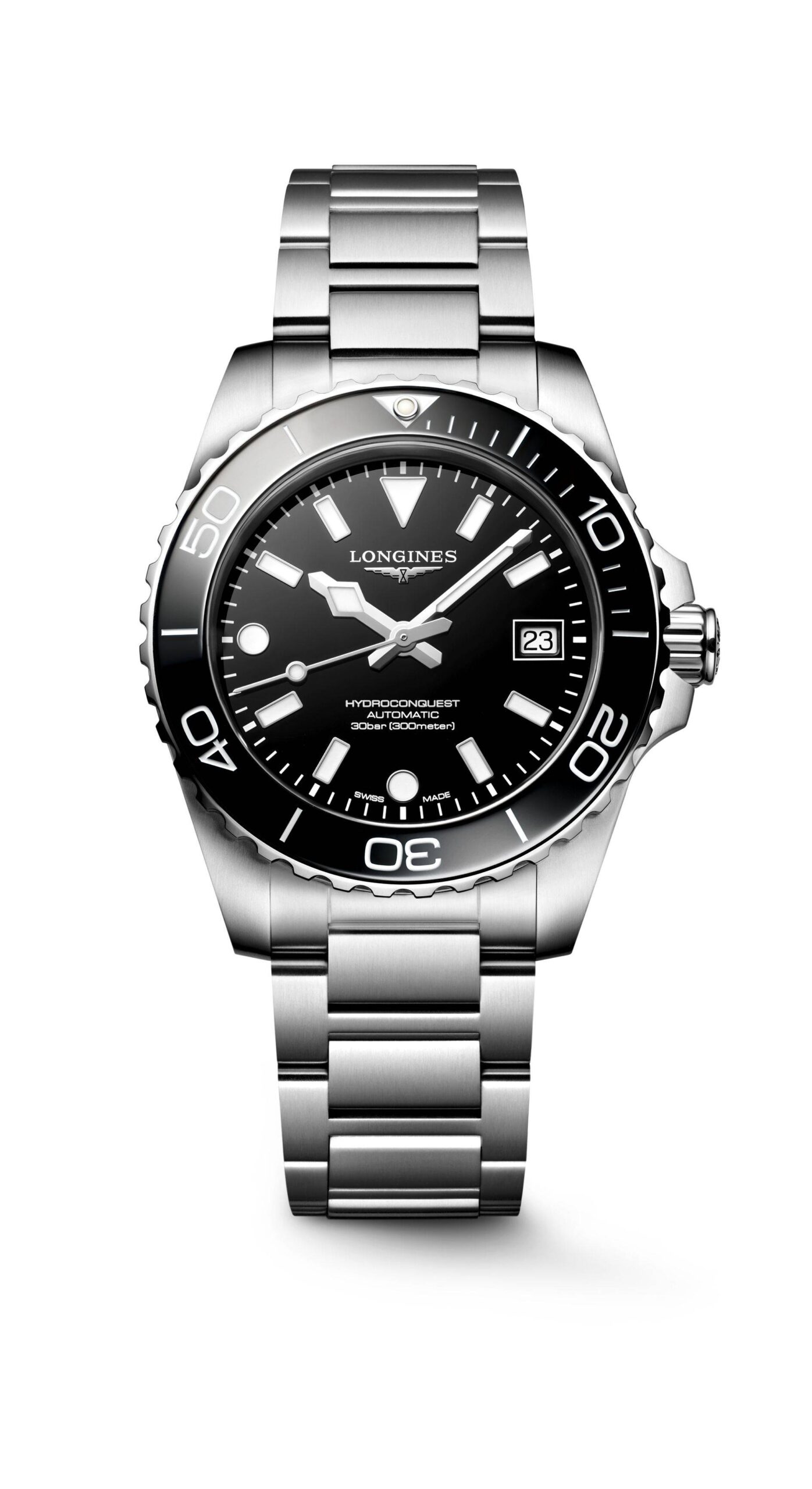 55253 Orologio Longines HydroConquest 39mm Automatico Nero - immagine 1