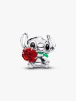 Charm Pandora Disney, Lilo & Stitch, Stitch con la rosa