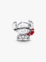 Charm Pandora Disney, Lilo & Stitch, Stitch con la rosa - immagine 2