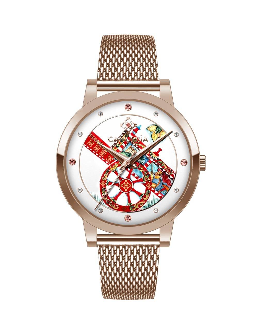 8617-1 Orologio Camurrìa U carrettu - immagine 1