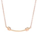 Collana DoDo Nodo Oro Rosa