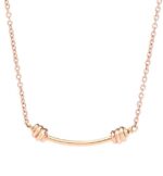 Collana DoDo Nodo Oro Rosa