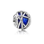 Charm Pandora Charm Galassia Blu