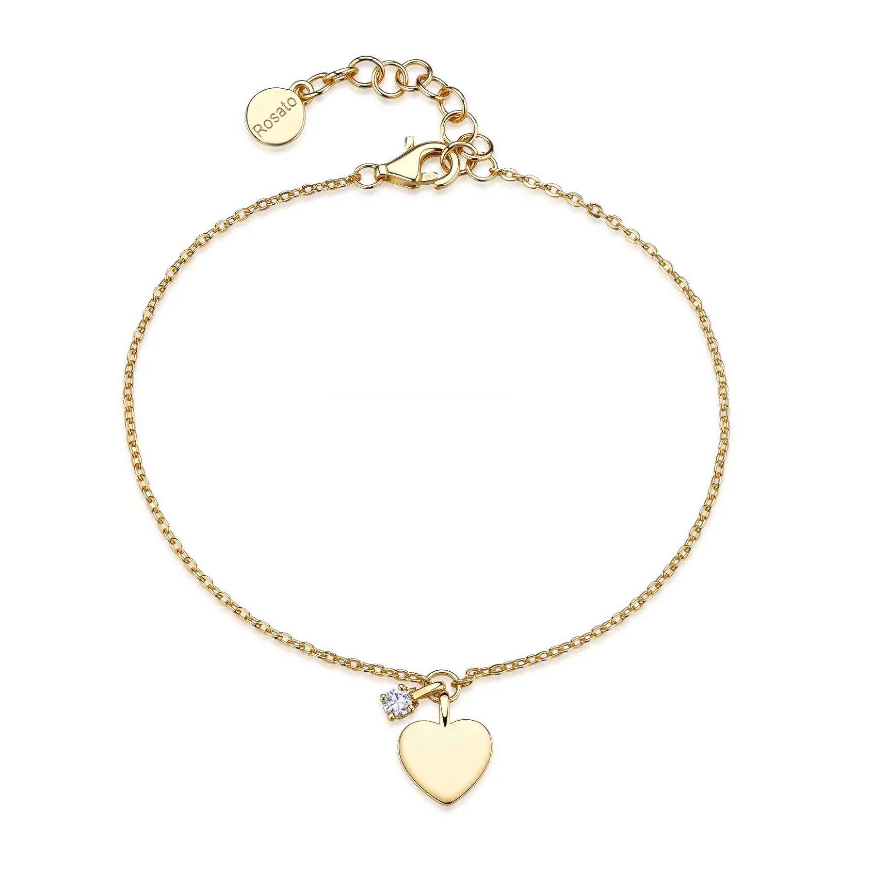 55695 Bracciale Rosato Allegra Morbido Oro Giallo - immagine 1