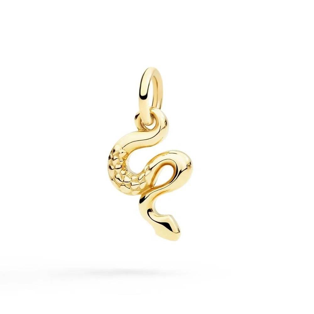 55786 Ciondolo Dodo Serpente Oro Giallo 9kt - immagine 1