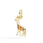 Ciondolo Dodo Giraffa Oro Giallo - immagine 2