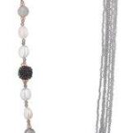 Collana Le Lune Glamour grigia