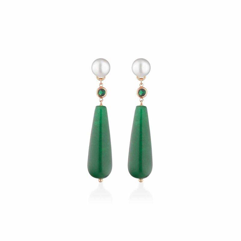 55853 Orecchini Le Lune Glamour Goccia - immagine 1