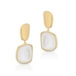 Orecchini Le Lune Glamour Argento Dorato