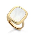 Anello Le Lune argento madreperla australiana