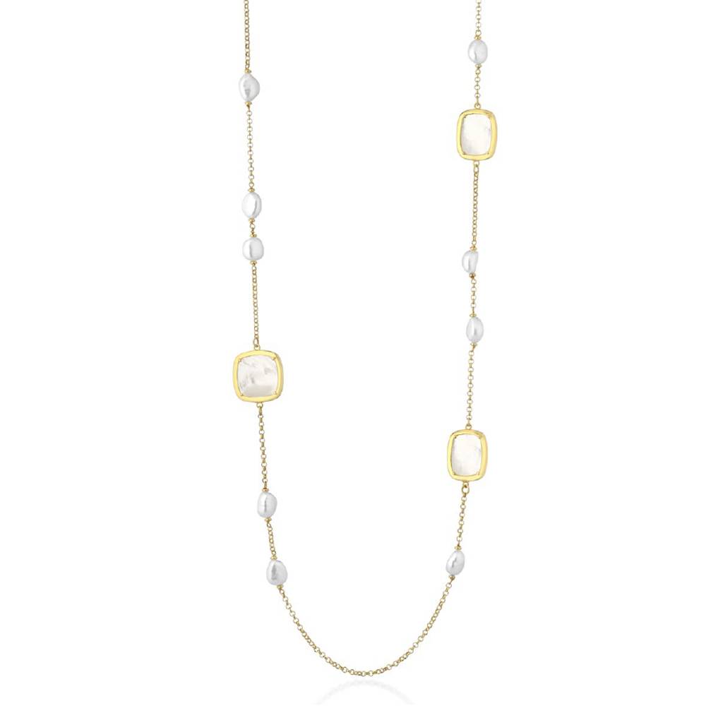 55871 Collana Le Lune Glamour perle - immagine 1