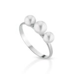 Anello Coscia Trilogy perle freshwater
